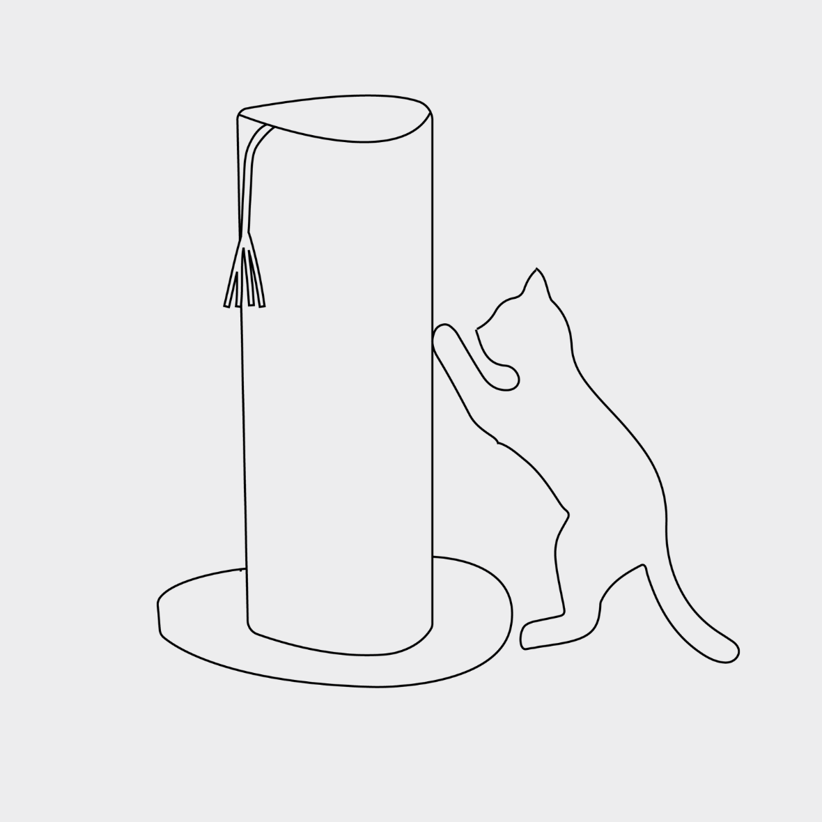 Repuesto Rascador Torre Vertical