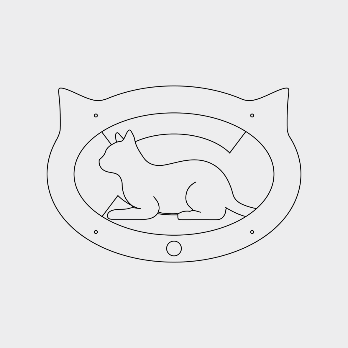 Repuesto Cama Flotante Gatto