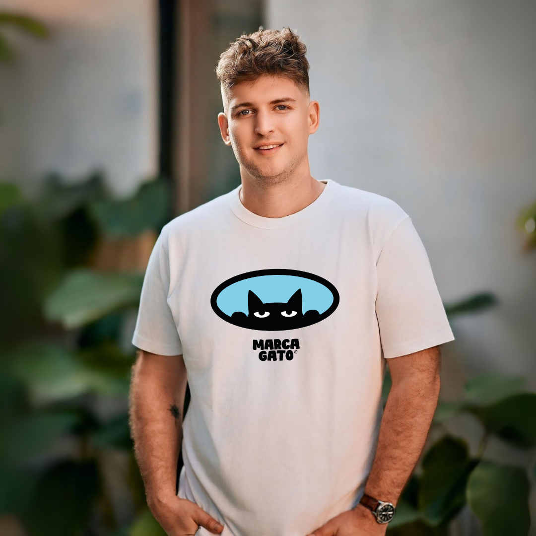 Camiseta de Hombre Marca Gato