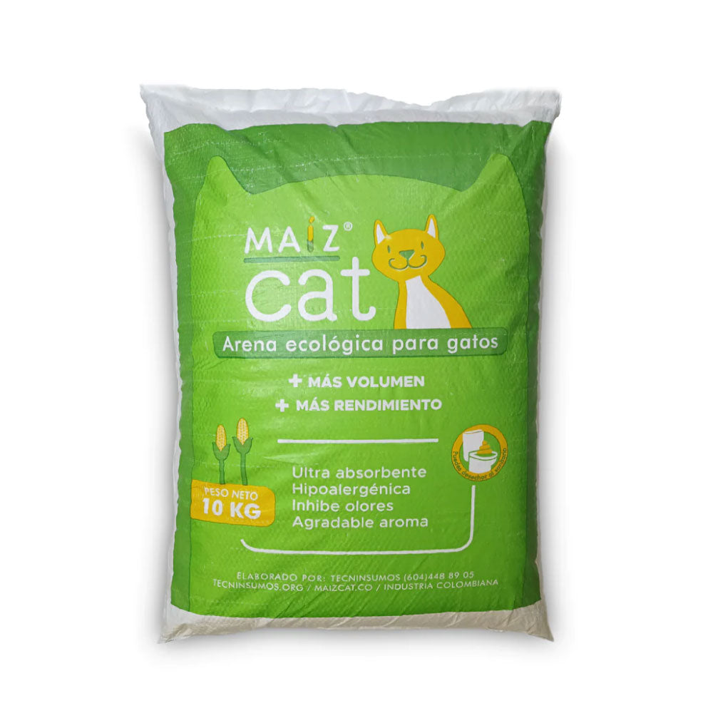 Arena para Gato Maíz Cat - 10 Kg