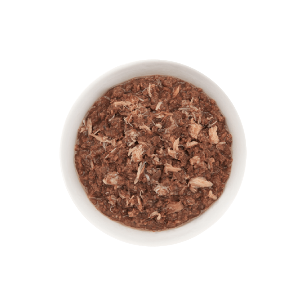 Lata comida humeda Atun-y-cangrejo para gatos 