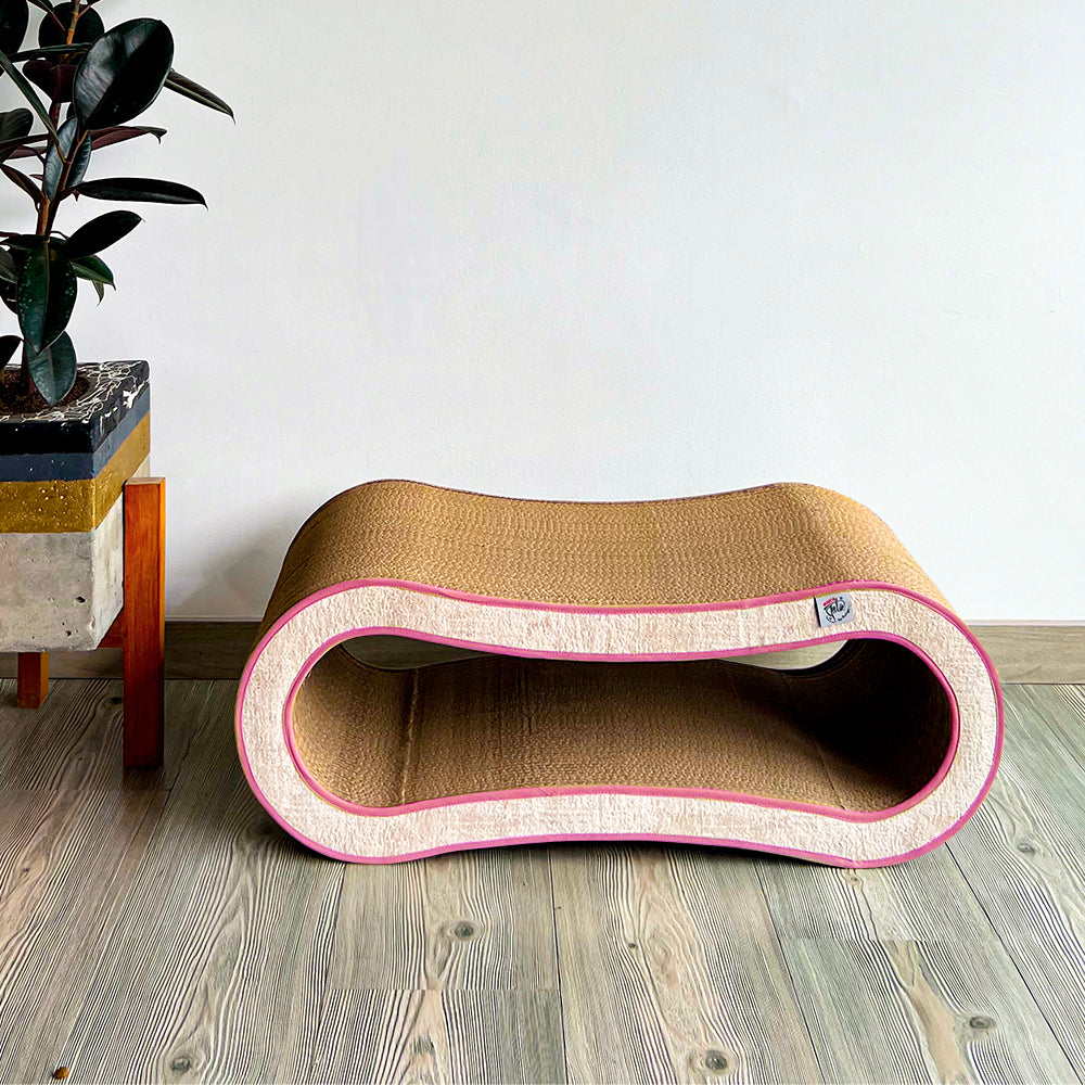 combo rascadore para gato  wafle, horizontales de carton corugado doble pared.