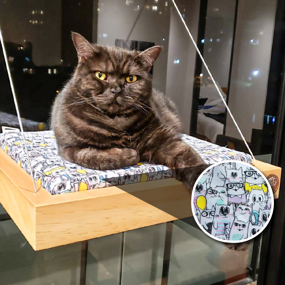 Cama colgante para gatos