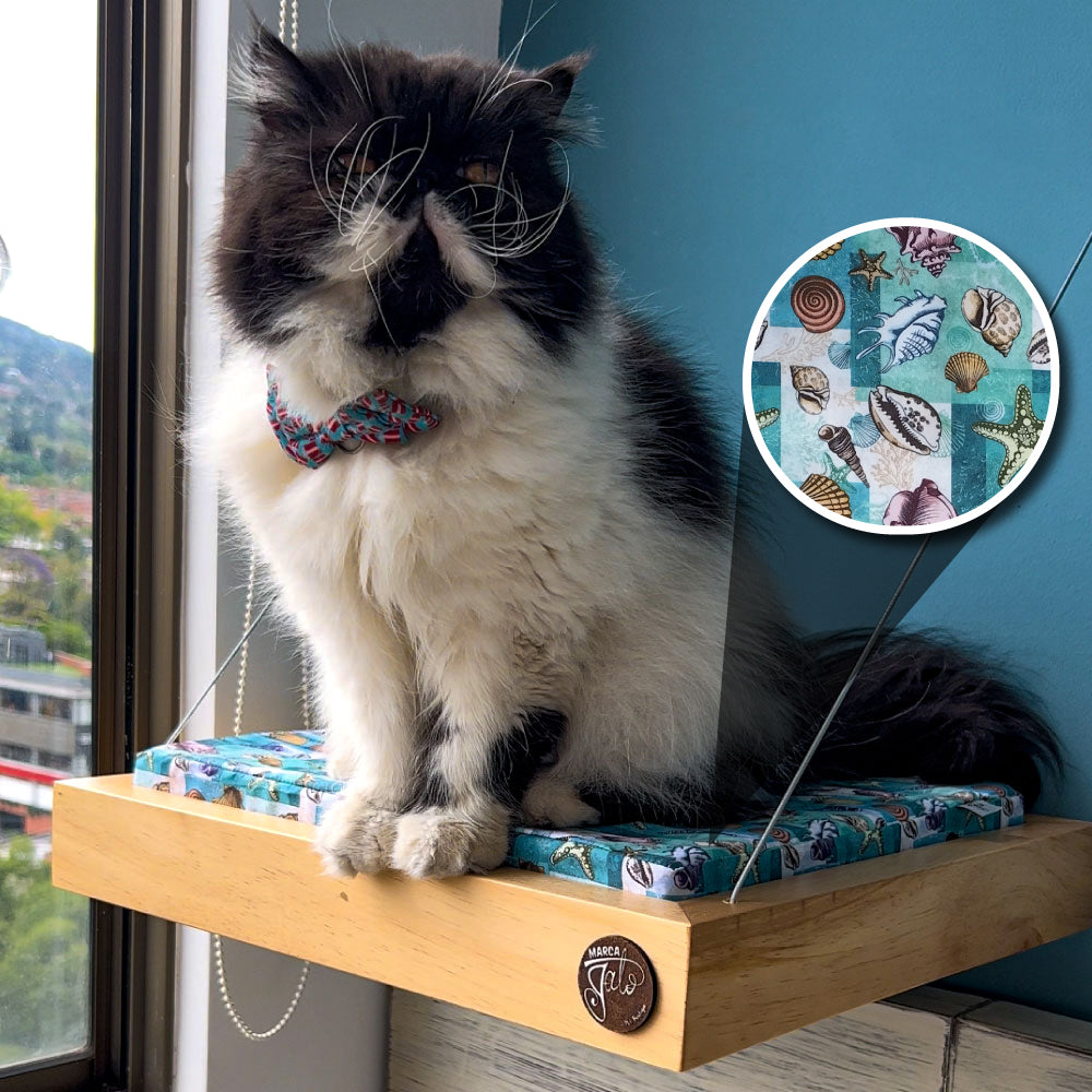 Cama colgante para gato