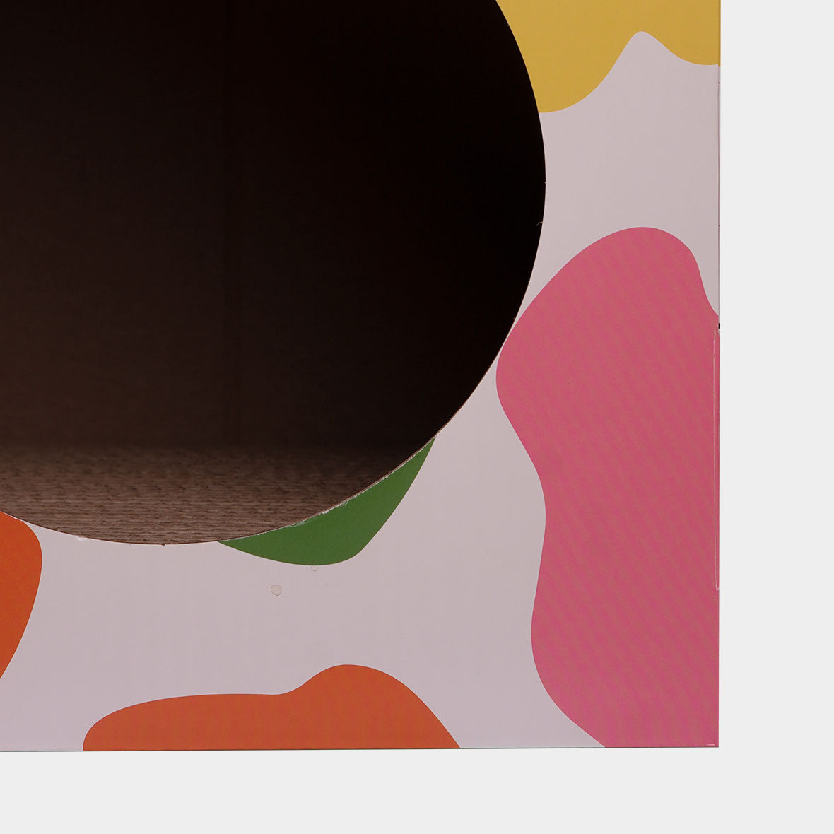 Rascador Casa Gatos Caja Leche Cartón Cama Refugio Cueva Felino