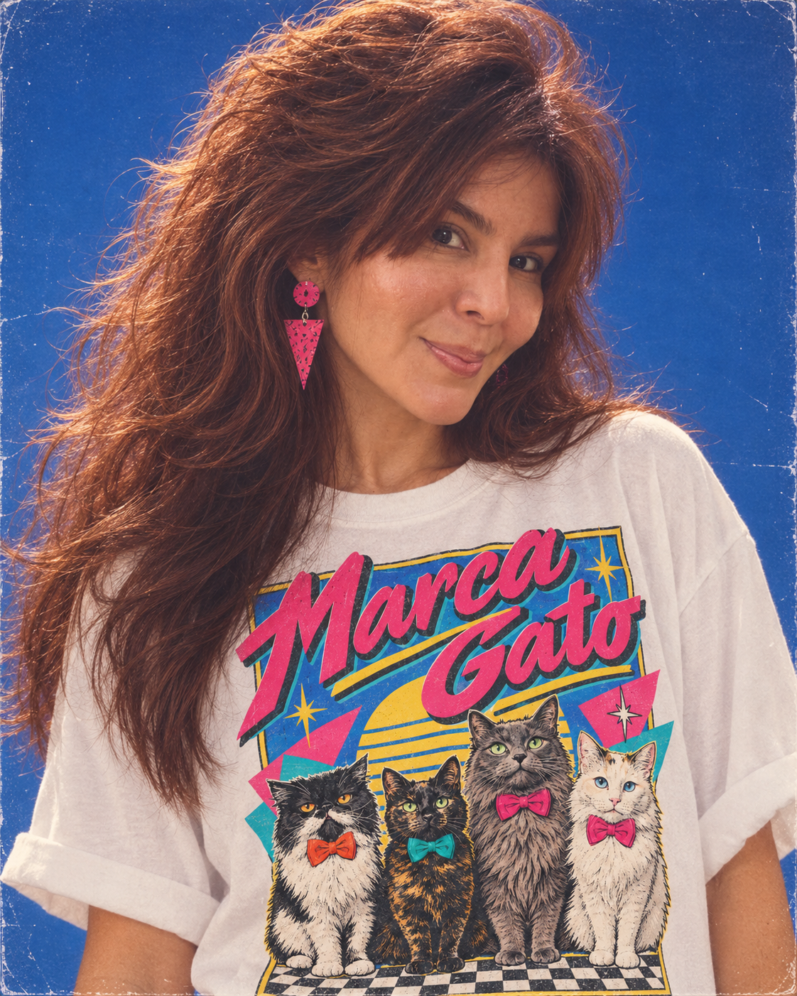 Camiseta Marca Gato personalizada