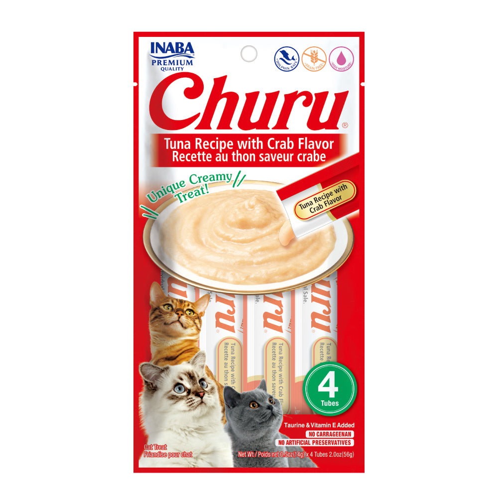 Inaba Churu para gatos - Cangrejo