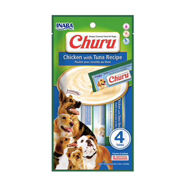 Inaba Churu para perros -  pollo con atún