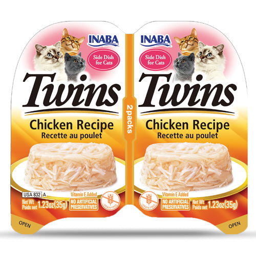 Churu Twins Bandeja x 2 - Pollo - Naranja