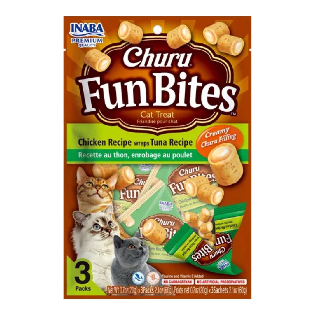 Churu Fun Bites para gatos - Pollo con atún