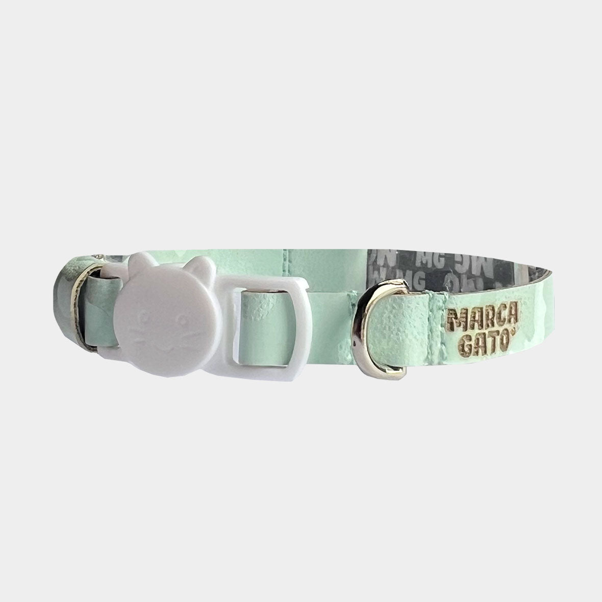 Collar Cuero Vegano - Agua