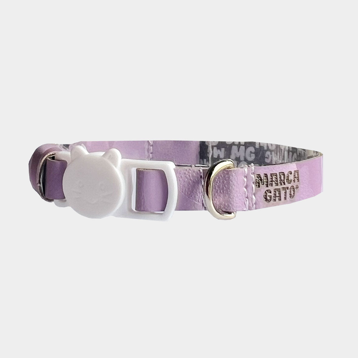 Collar Cuero Vegano - Uva