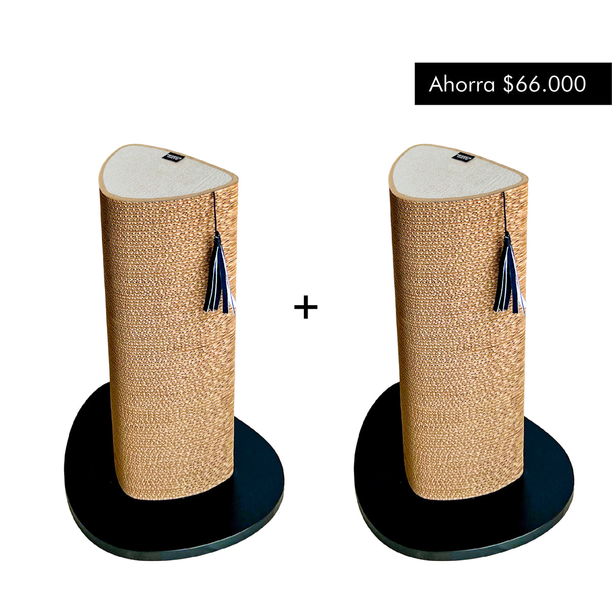 Combo Rascador vertical Torre X2 unidades