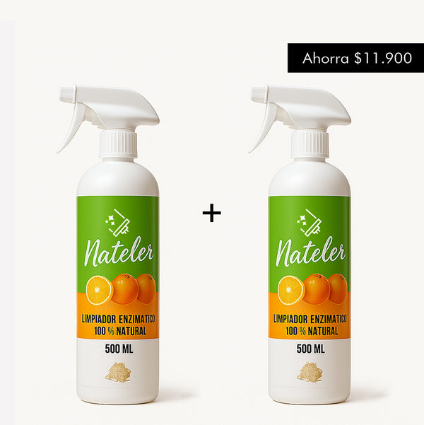 Limpiador enzimático natural cleaner x 2 unidades