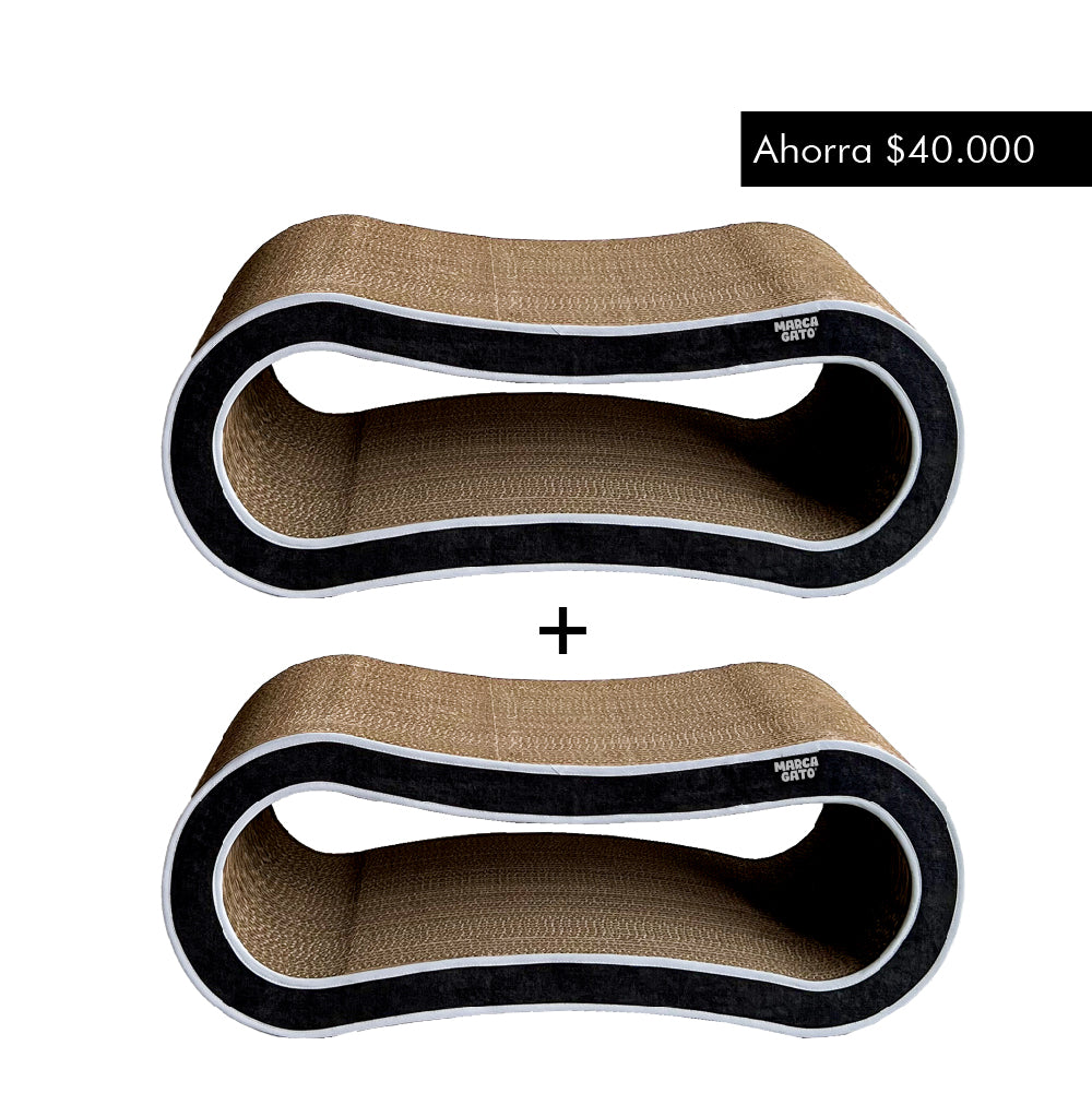 Combo Rascador Wafle X2 unidades