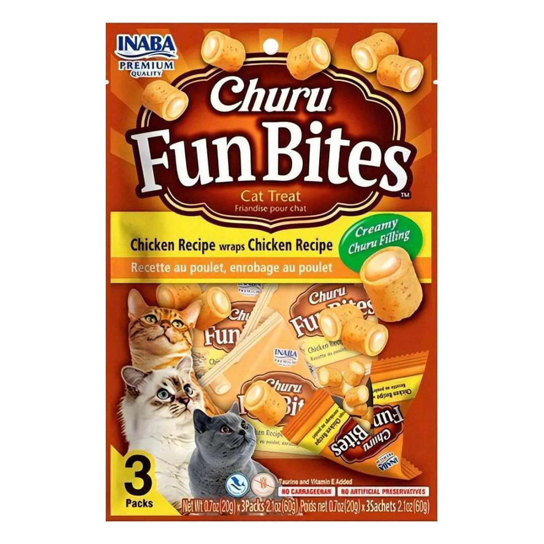 Churu Fun Bites para gatos - Pollo