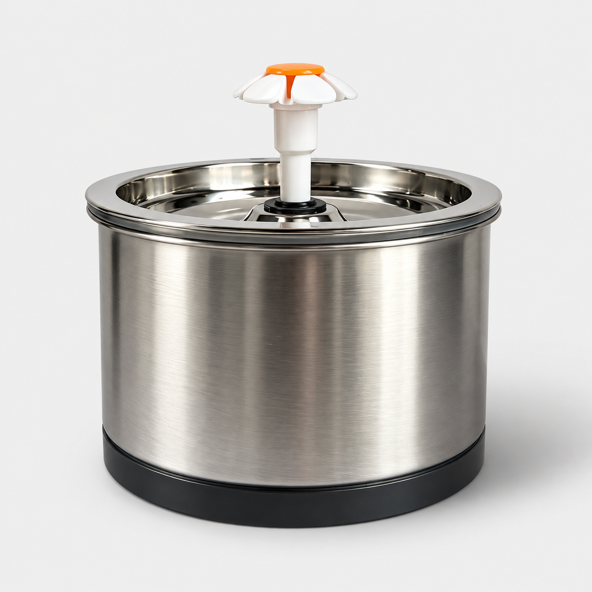 Fuente de agua para gatos 2,5 L con filtro y grifo de flor
