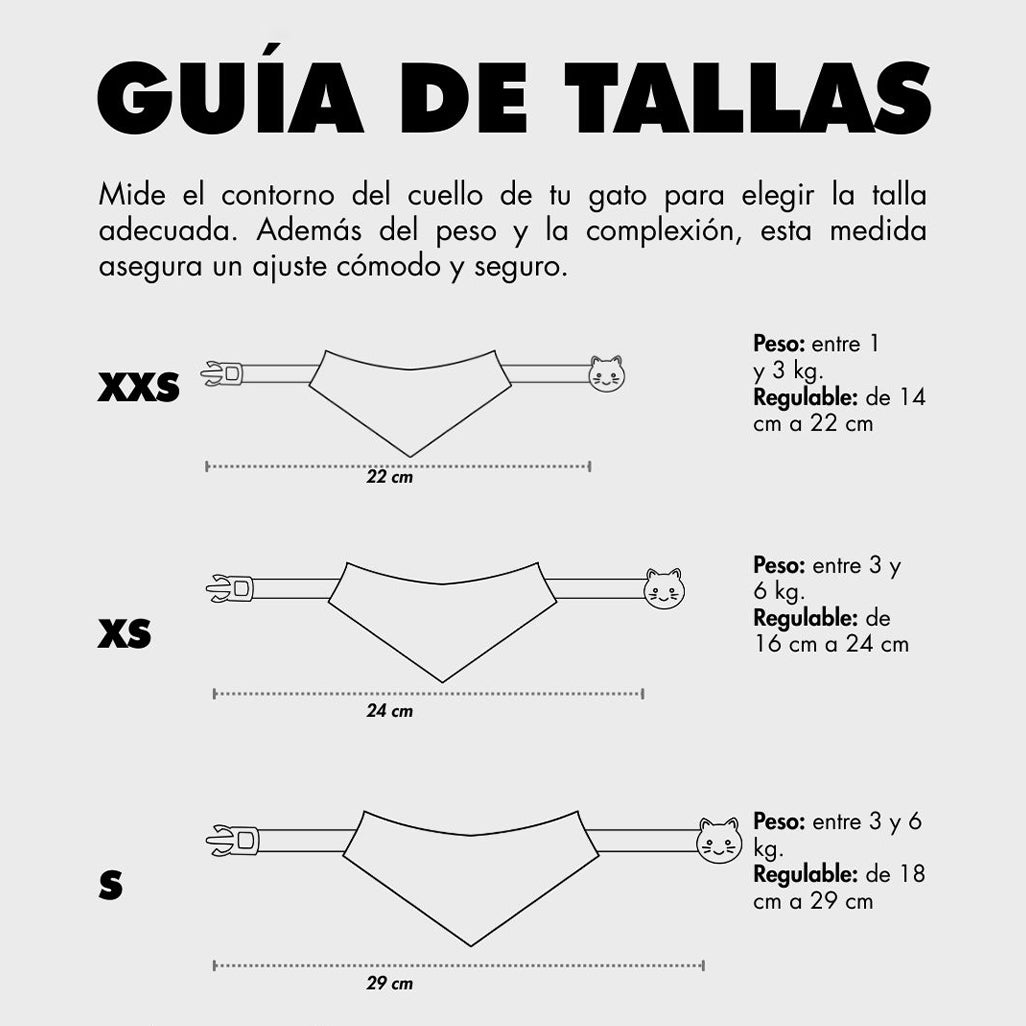 pañoletas personalizadas para gatos, bandanas para gatos