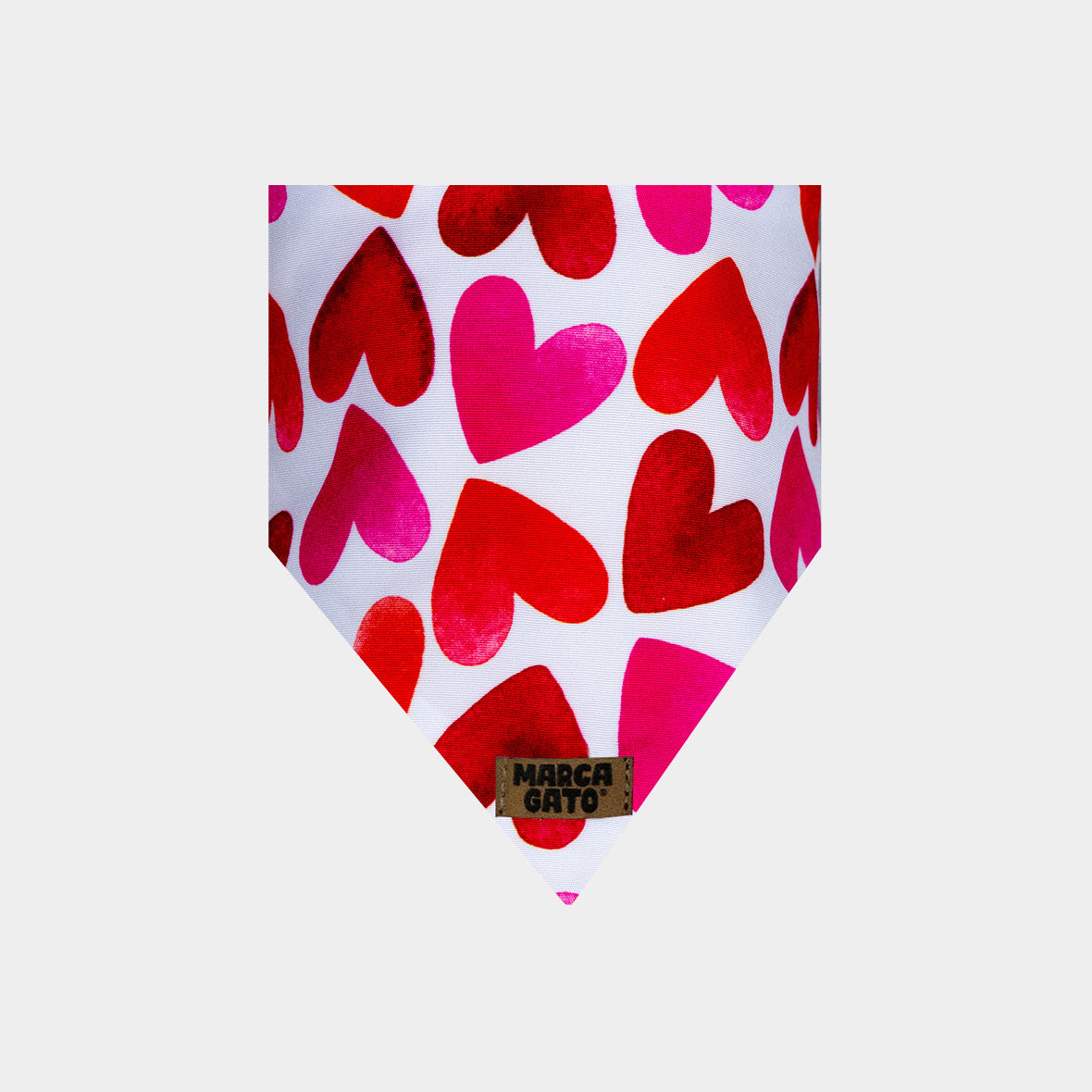 Pañoleta para gatos magenta.