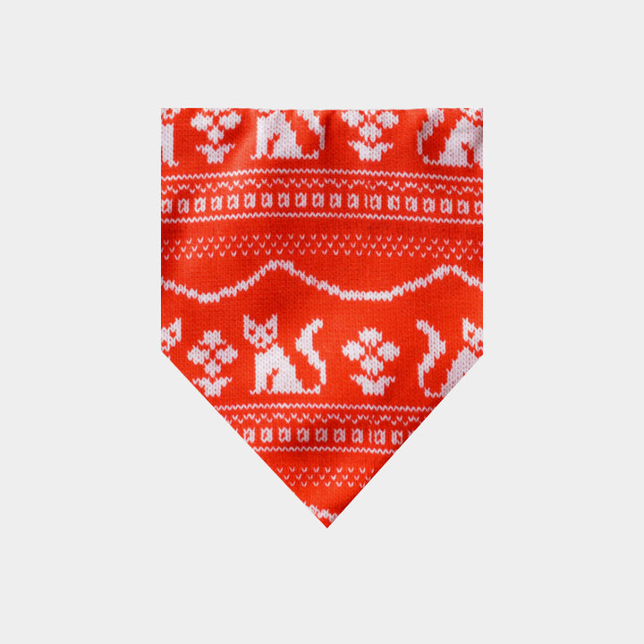 Pañoleta NaviCat Suéter Cat pañoleta de navidad para gatos