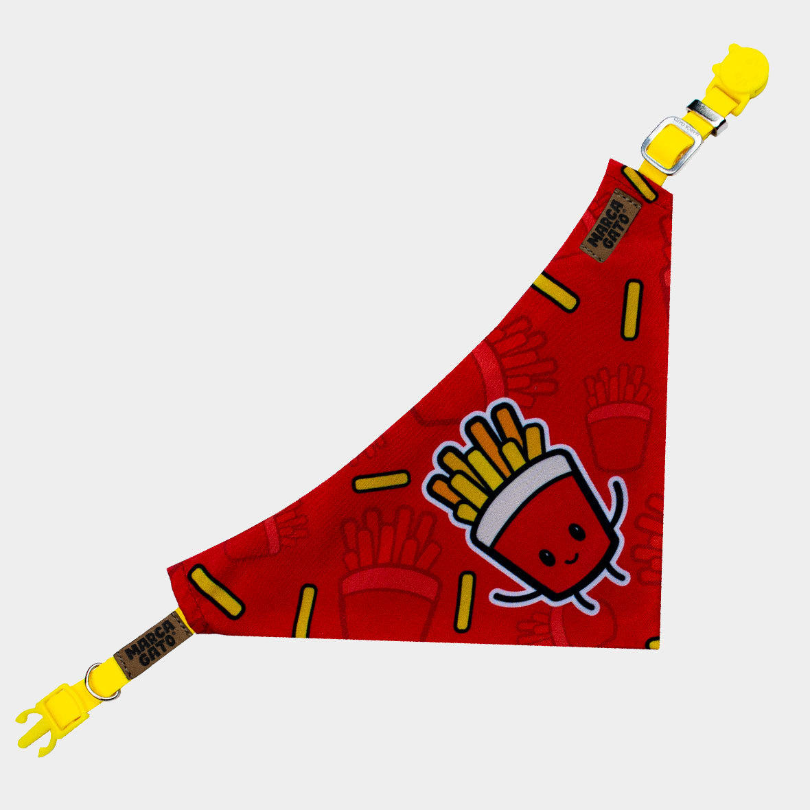 Pañoleta para gatos, purr fries