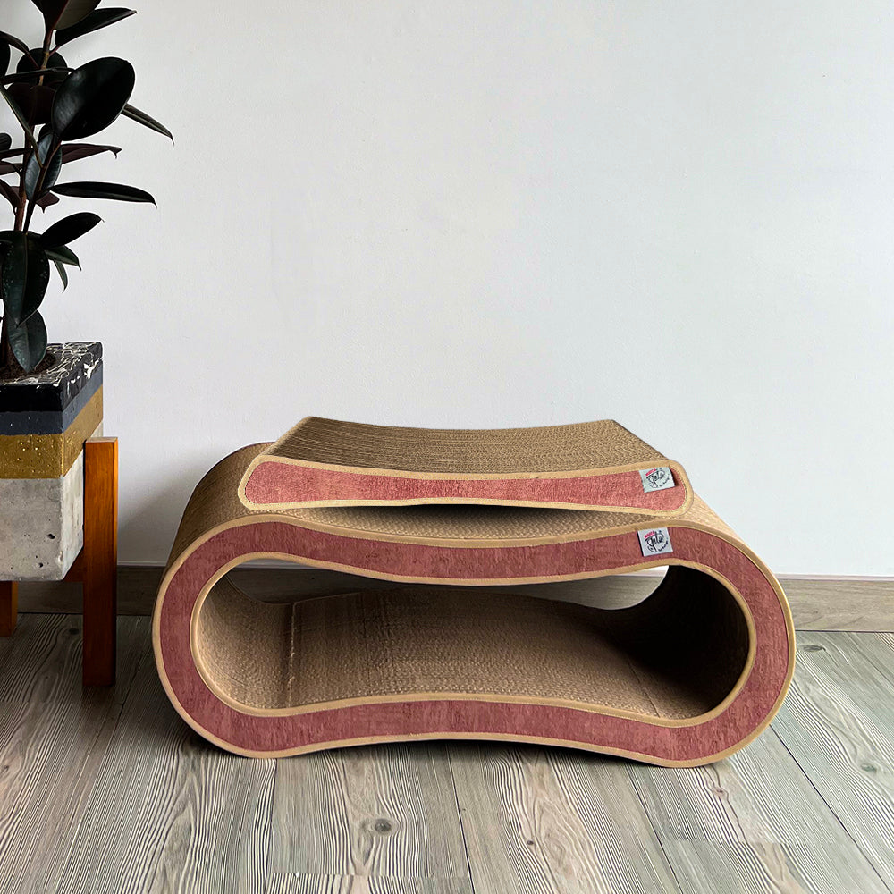 combo rascadore para gato quesito y wafle, horizontales de carton corugado doble pared.