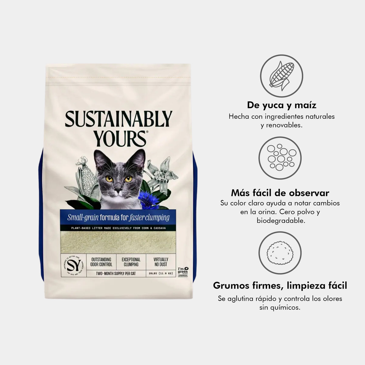 Arena Ecológica Sustainably Yours (Grano Fino)