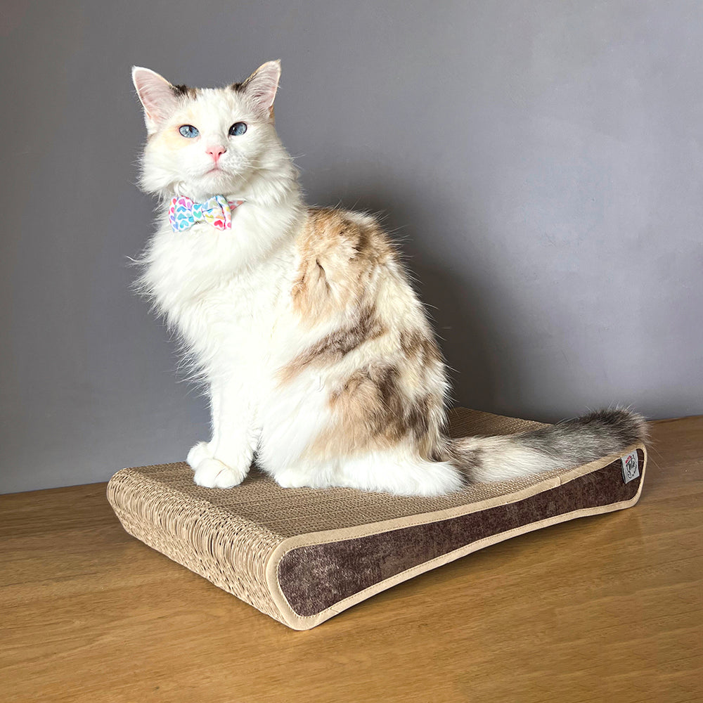 rascador horizontalde carton corrudago doble pared 