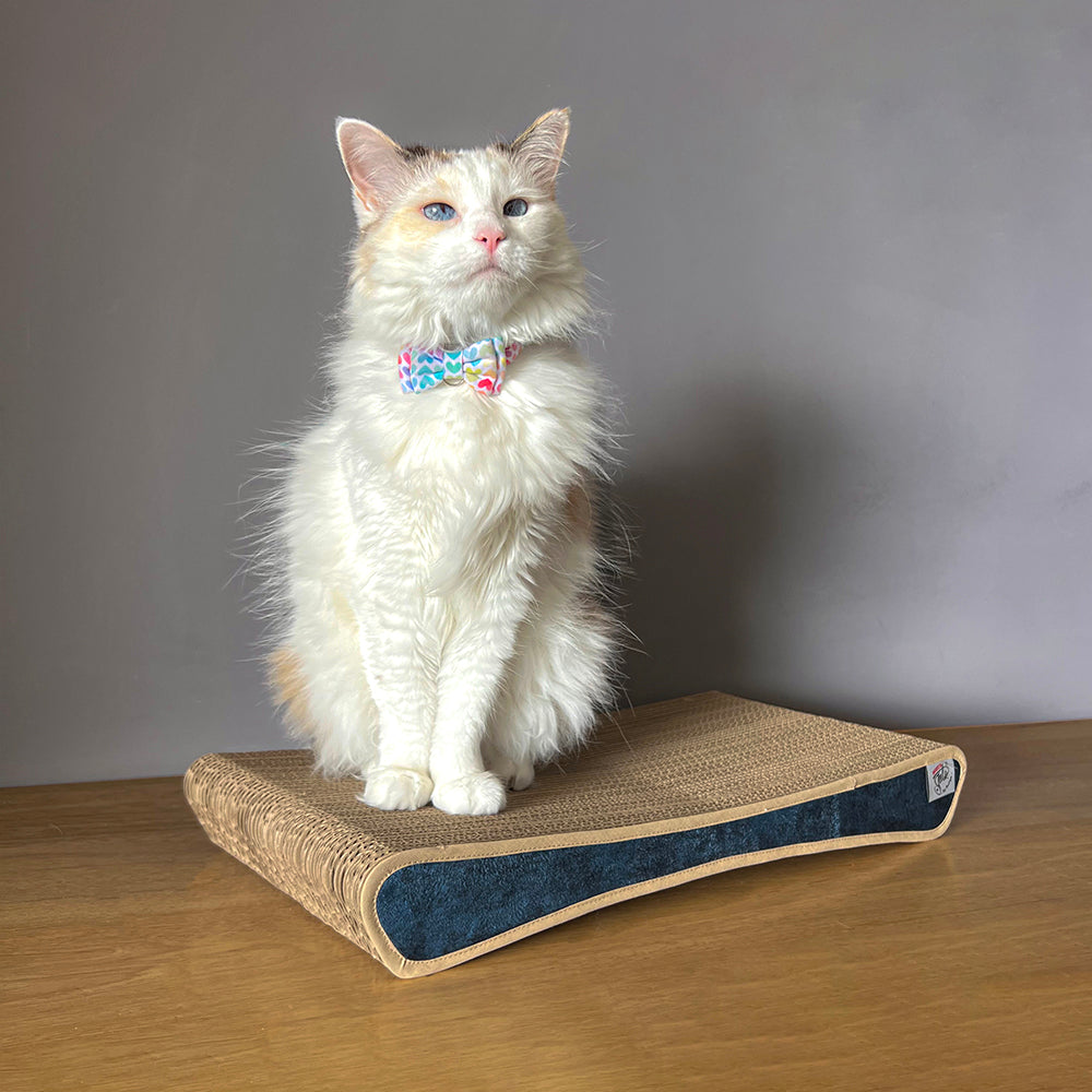 rascador horizontalde carton corrudago doble pared 