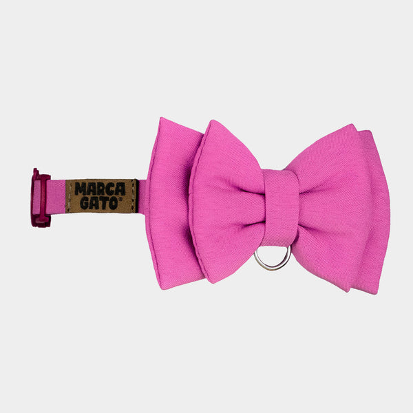 Corbatín para gatos rosa