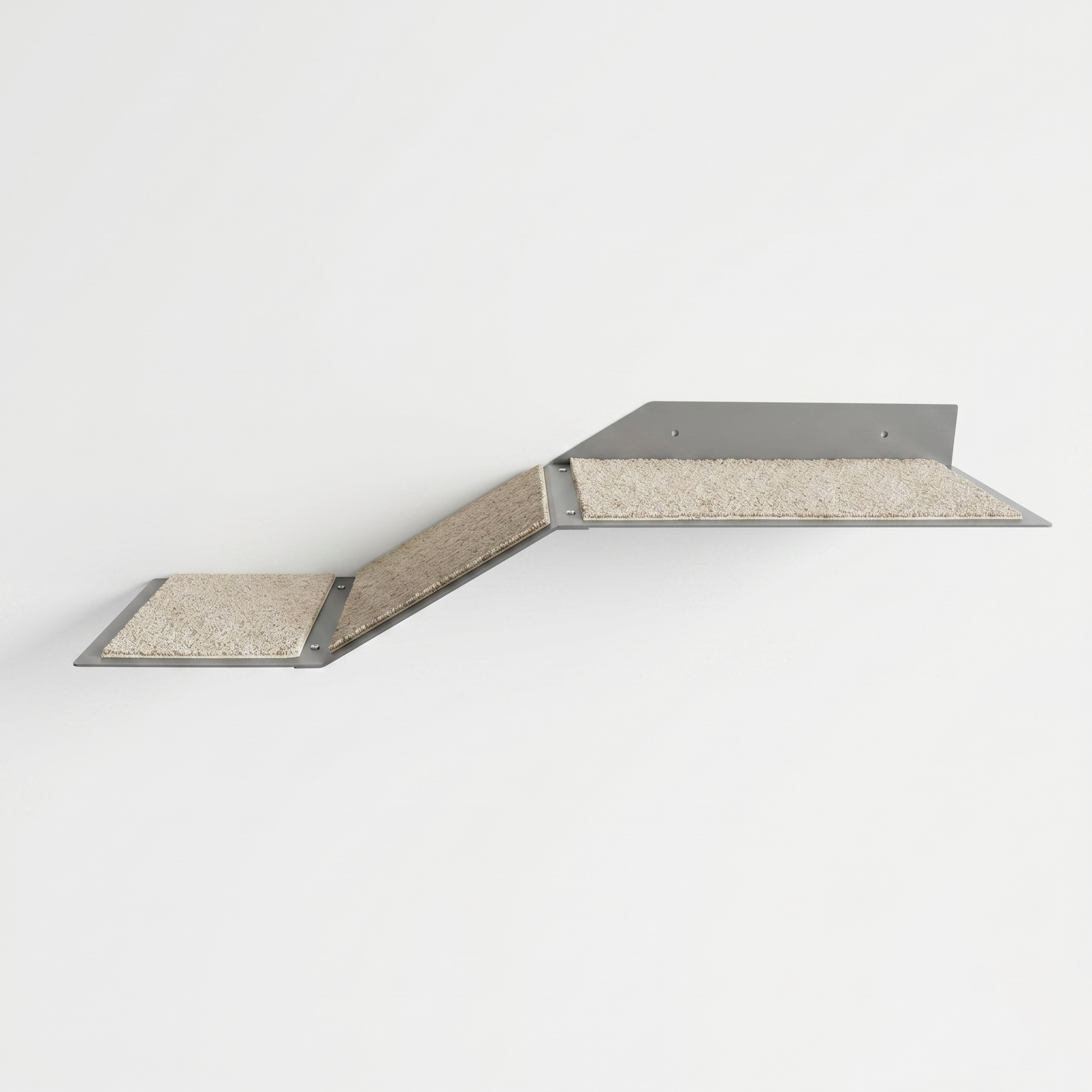 Rampa para gatos para anclar a la pared metal tapete interior
