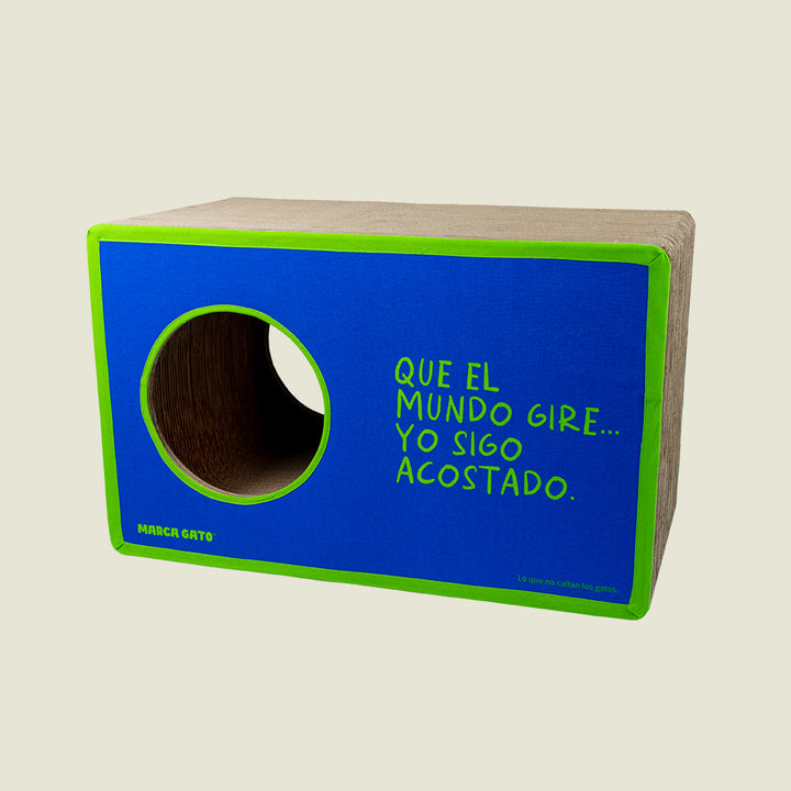 Rascador de carton corrugado doble pared para gatos