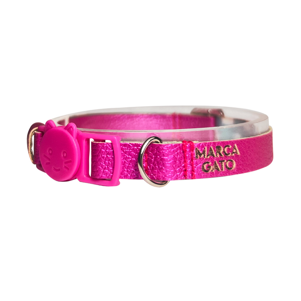 Collar Cuero Vegano - Pinky