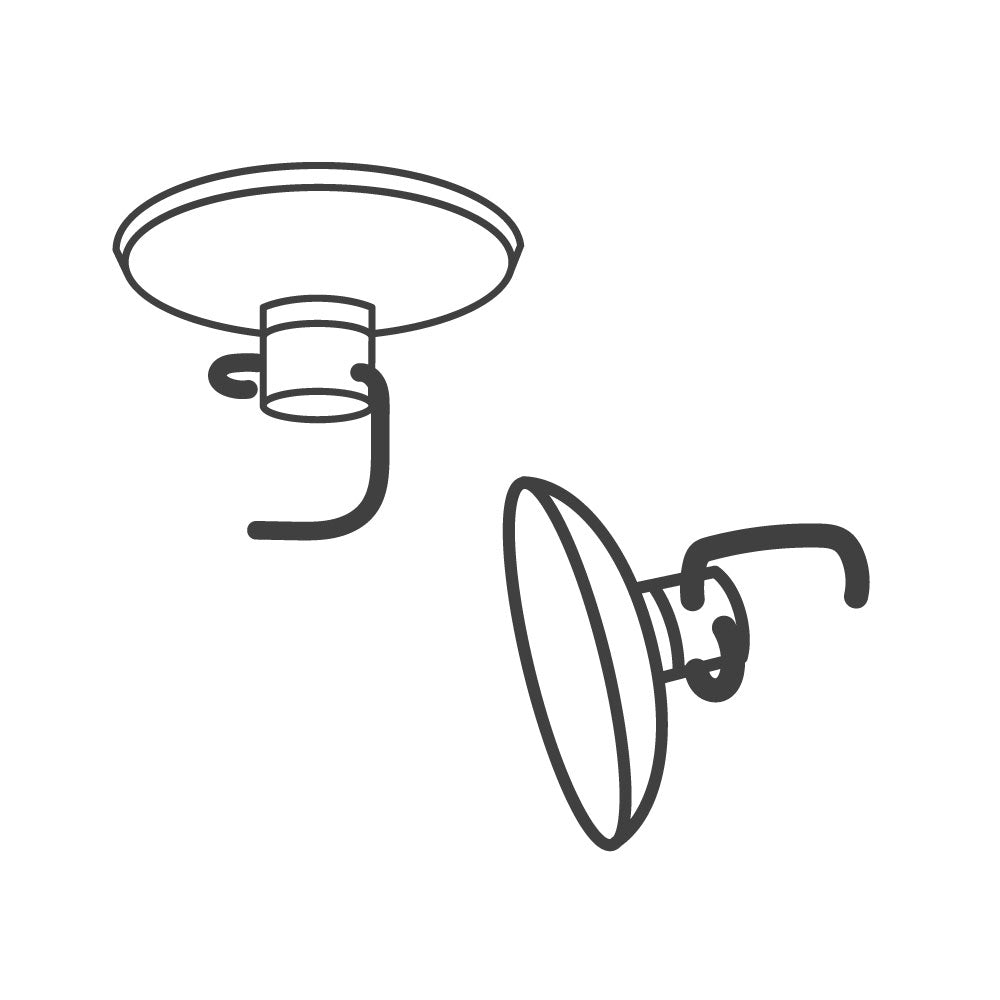 Ventosas para cama colgante 