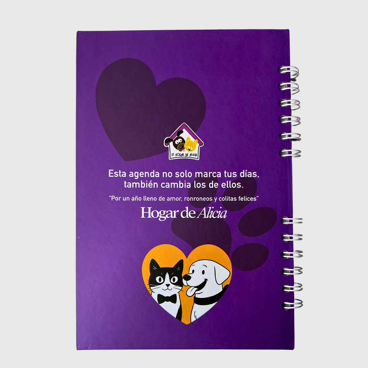 Agenda 2026 planeador, organizador, agenda solidario 