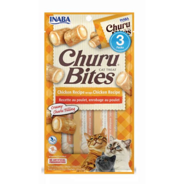 Inaba Churu bites para gatos - Pollo