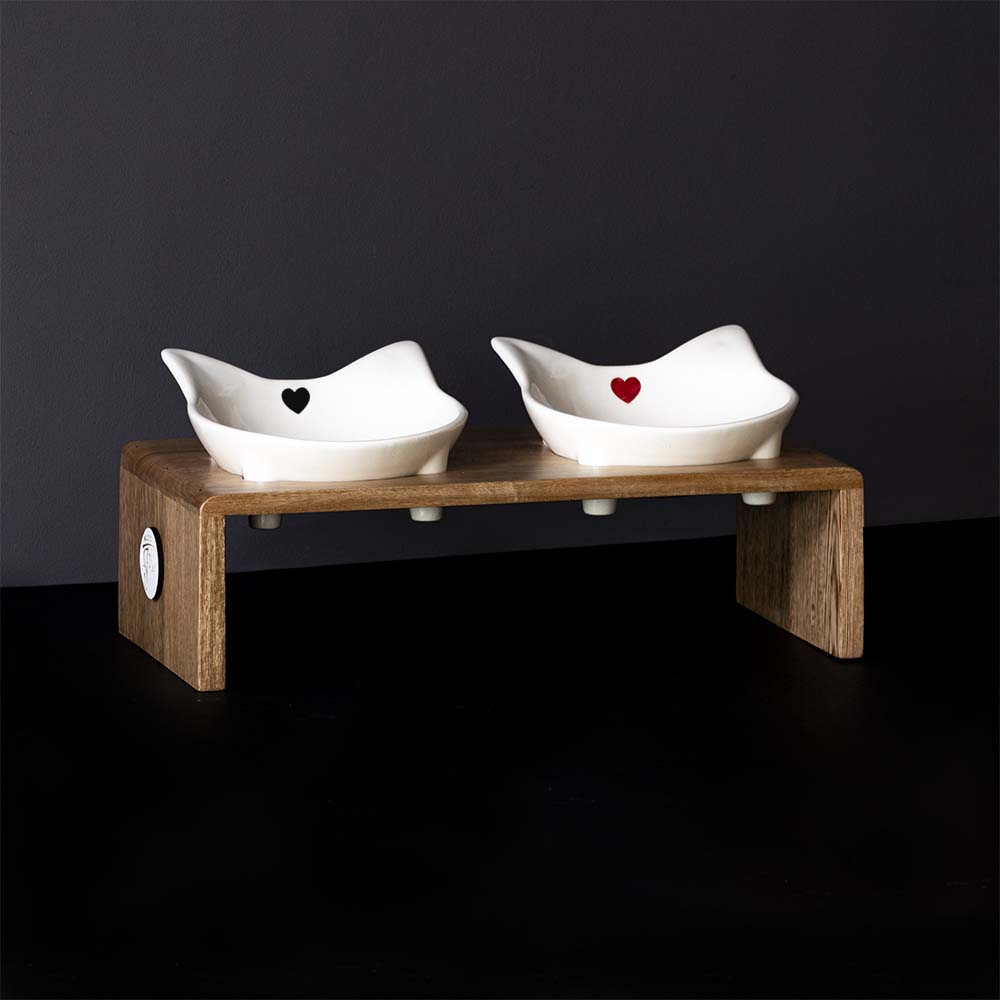 comedero para gatos.