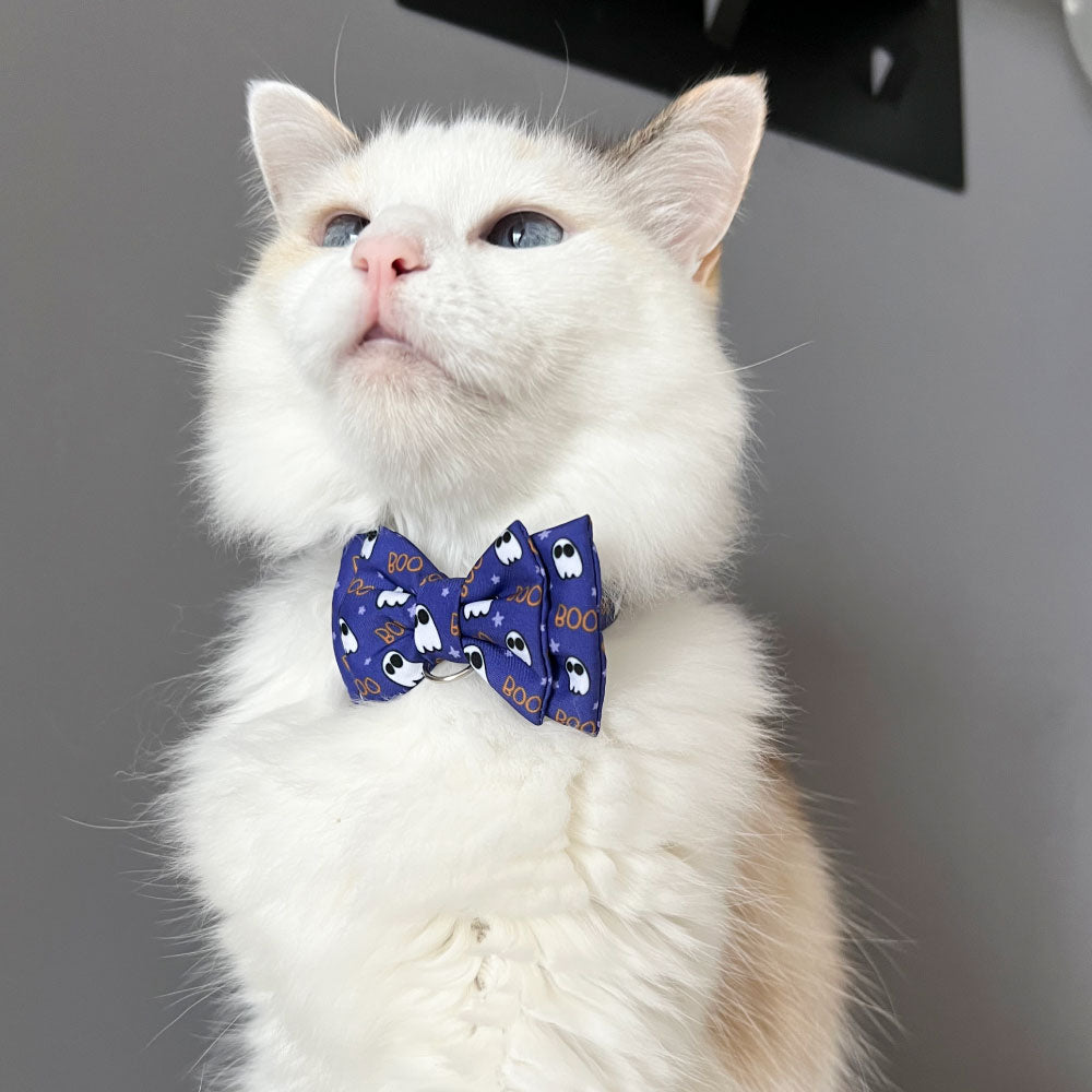 Corbatin para gato Halloween