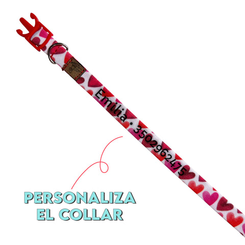 Collar EnamoraCAT Magenta