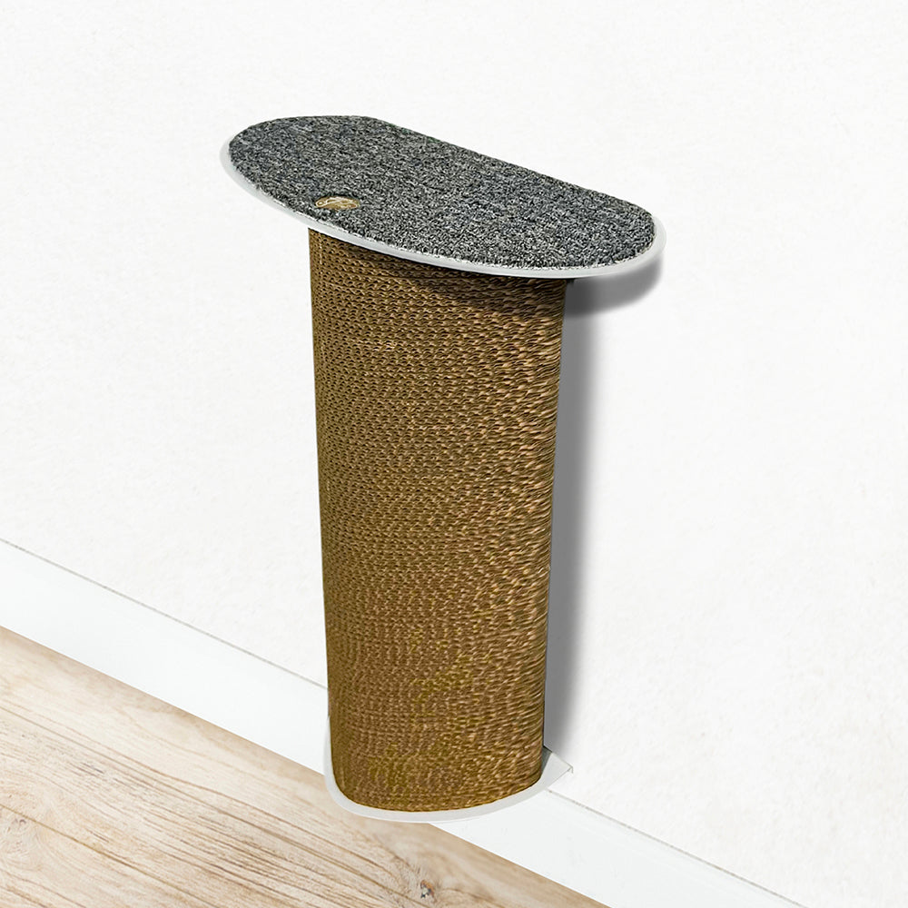 Rascador para gatos en pared