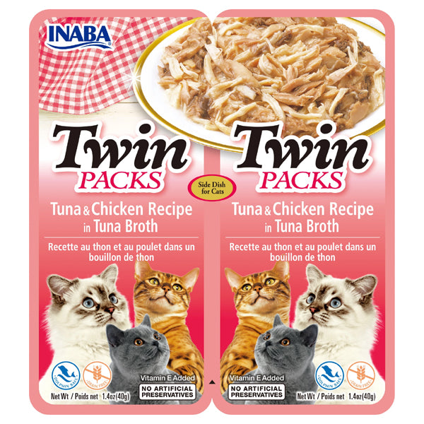 Churu Twin Packs - Atún y Pollo - Rosado
