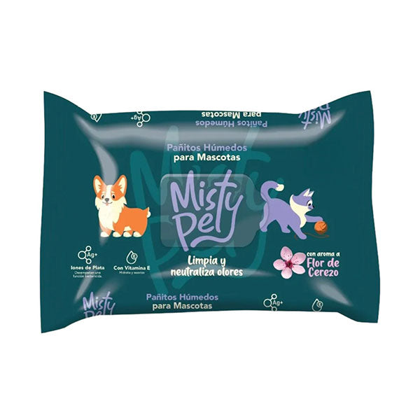 Pañitos Húmedos Para Mascotas Misty Pet
