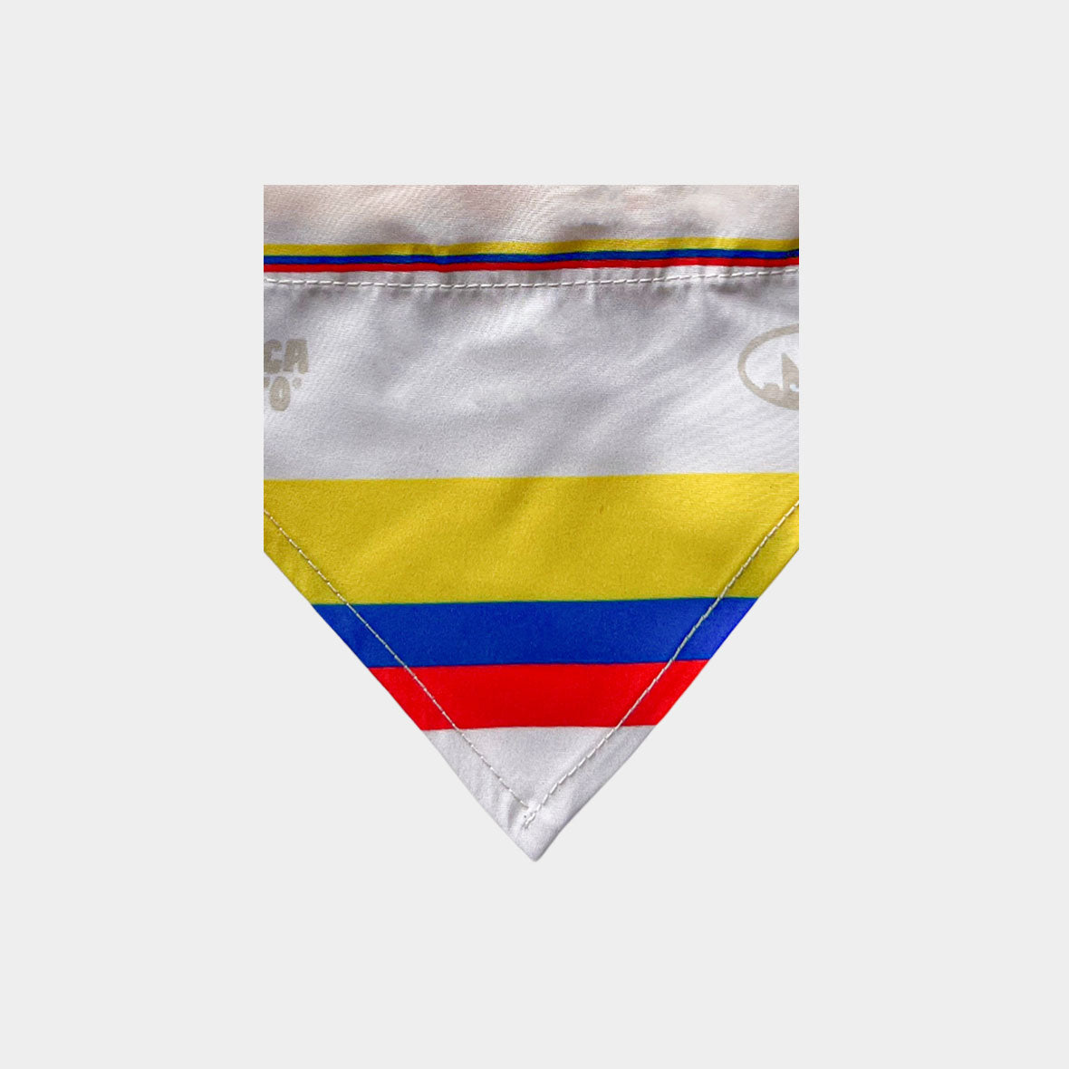 Pañoleta gatos selección felina Colombia mundial 2026 mascota broche de seguridad