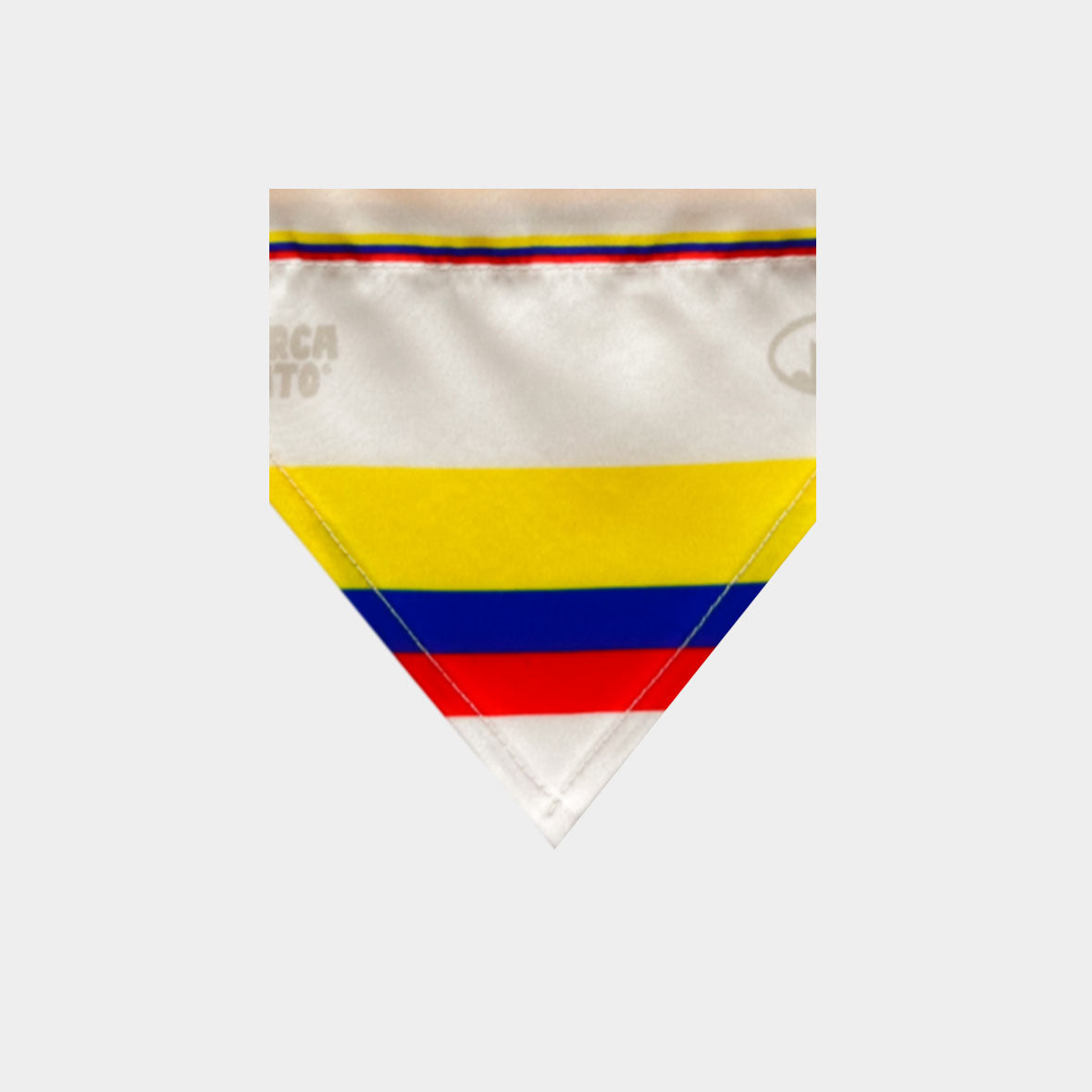 Pañoleta para gatos selección felina mundial 2026 fútbol deportivo bandana Colombia