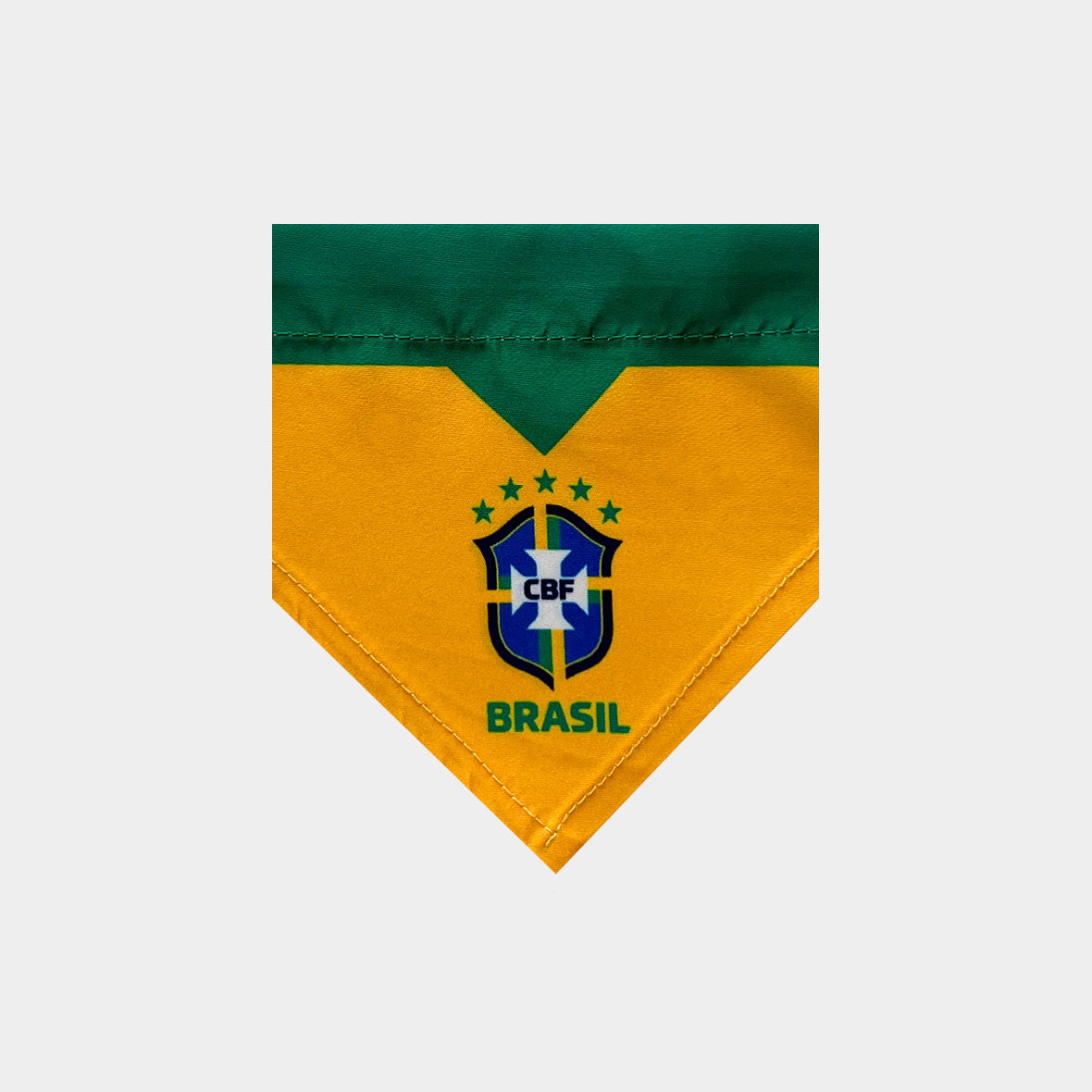 Pañoleta gatos selección felina Brasil mundial 2026 mascota broche de seguridad