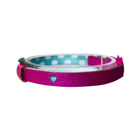 Collar Cuero Vegano - Pinky