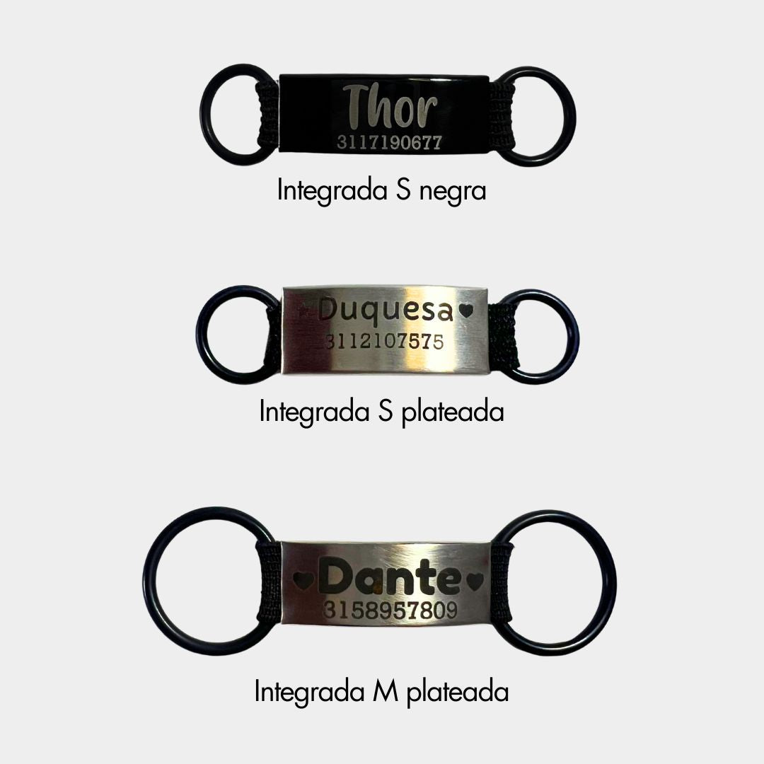
plaquitas de identificación para gatos - paquitas ID - plaquitas personalizadas
