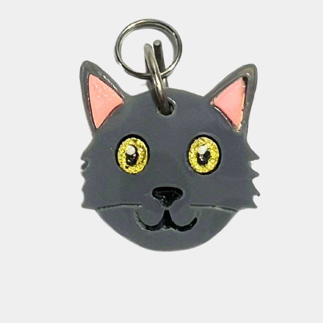 plaquitas de identificación para gatos - paquitas ID - plaquitas personalizadas