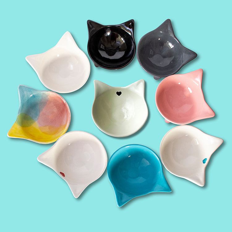 Plato en cerámica para gatos